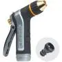 Melnor 65019-AMZ XT Metal Nozzle with QuickConnect Product Adapter Set, Adjustable Tip, Heavyweight Rear Trigger Melnor 65019-AMZ XT Metal Nozzle with QuickConnect Product Adapter Set, Adjustable Tip, Heavyweight Rear Trigger