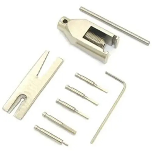 Walkera Motor Pinion Gear Puller Remover Tools Set for RC Helicopter Motor Pinion Parts - Aluminium Alloy (Motor or servo are NOT Included) Walkera Motor Pinion Gear Puller Remover Tools Set for RC Helicopter Motor Pinion Parts - Aluminium Alloy (Motor or servo are NOT Included)