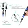 ORIA Precision Screwdriver Kit, 60 in 1 with 56 Bits Screwdriver Set, Magnetic Driver Kit with Flexible Shaft, Extension Rod for Mobile Phone, Smartphone, Game Console, Tablet, PC, Blue ORIA Precision Screwdriver Kit, 60 in 1 with 56 Bits Screwdriver Set, Magnetic Driver Kit with Flexible Shaft, Extension Rod for Mobile Phone, Smartphone, Game Console, Tablet, PC, Blue