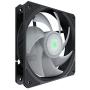 Cooler Master SickleFlow 120 Red LED Case & Cooling Fan - Translucent Air Balance Blades, 62 CFM, 2.5 mmH2O, 8 to 27 dBA - Red LED