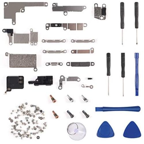 Internal Metal Plate Cover Parts for iPhone 8 Plus, MELIFE Bracket Replacement Inlcuding Complete Full Screw Set w Reapir Tool Kit for iPhone 8 Plus