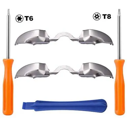 Ortikar 2019 Upgraded Bumpers Replacement LB RB Triggers Buttons Parts - Fit Like Original with T6 T8 Screwdriver Repair Kit Compatible for Xbox One Elite Controller Ortikar 2019 Upgraded Bumpers Replacement LB RB Triggers Buttons Parts - Fit Like Original with T6 T8 Screwdriver Repair Kit Compatible for Xbox One Elite Controller