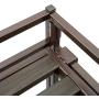 Seville Classics 3-Tier Stackable 12-Pair Shoe Rack Wood Resin Metal Freestanding Storage Shelf for Bedroom, Closet, Entryway, Dorm Room, Espresso Slat