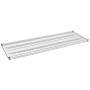 Sandusky WS722474-C Chrome Steel Heavy Duty Adjustable Wire Shelving, 2400 lbs Capacity, 72'' Width x 74'' Height x 24'' Depth, 4 Shelves