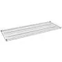 Sandusky WS722474-C Chrome Steel Heavy Duty Adjustable Wire Shelving, 2400 lbs Capacity, 72'' Width x 74'' Height x 24'' Depth, 4 Shelves
