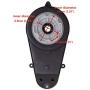 weelye 12V550 40000RPM Gearbox with High Torque 12V DC Motor for Kids Ride on Car SUV Parts, Electric Motor with Gear Box High Speed RS550 DC Motor Match Children Ride on Toys Accessories