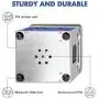 Ultrasonic Cleaner 200W Heated Parts Cleaner 2L (1.5L liquid capacity) for Small Carburetors Injectors Guns Bullets Brass and Jewelry Professional Stainless Steel Ultrasonic Bath Upgrade Gifts for Men Ultrasonic Cleaner 200W Heated Parts Cleaner 2L (1.5L liquid capacity) for Small Carburetors Injectors Guns Bullets Brass and Jewelry Professional Stainless Steel Ultrasonic Bath Upgrade Gifts for Men