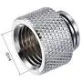 uxcell Male to Female Extender Fitting G1/4 x 10mm for PC Water Cooling System Silver