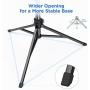Phone Tripod,LETSCOM 67-inch Extendable Selfie Stick Tripod Stand with Phone Holder,Remote Shutter for Video Recording/Photography/Live Streaming,Compatible with iPhone & Android Phone & Camera