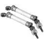 2PCS 1/10 RC Car Front Drive Shaft CVD Transmission Axle Spare Parts Compatible with Traxxas Slash 4X4 RC Truck Accessory( Titanium Gray) 2PCS 1/10 RC Car Front Drive Shaft CVD Transmission Axle Spare Parts Compatible with Traxxas Slash 4X4 RC Truck Accessory( Titanium Gray)