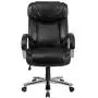 Flash Furniture HERCULES Series Big & Tall 500 lb. Rated Black LeatherSoft Executive Swivel Ergonomic Office Chair with Extra Wide Seat Flash Furniture HERCULES Series Big & Tall 500 lb. Rated Black LeatherSoft Executive Swivel Ergonomic Office Chair with Extra Wide Seat