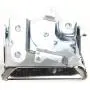 Tailgate Kit Compatible with 1980-1986 Ford F-150 / F-250 / F-350 Fleetside, with Tailgate, and Tailgate Handle, Chrome Set of 2