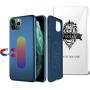 Magnetic Case for iPhone 11 Pro Max, Ultra Thin Magnetic Phone Case for Magnet Car Phone Holder with Invisible Built-in Metal Plate, Soft TPU Anti-Scratch Cover for iPhone 11Pro Max 6.5-Blue