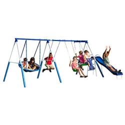 XDP Recreation All Star Outdoor Playground Backyard Kids Toddler Play/Swing Set