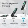 [2020 Upgraded] Wireless Charger, [Angle&Height Adjustable] LISEN Cell Phone Wireless Charging Stand, 10/7.5W Fast Wireless Charger for iPhone 11/Pro/Max/X/XR/XS Max, Galaxy Samsung S10/S9/S8-White
