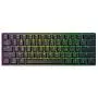 GK61 Mechanical Gaming Keyboard - 61 Keys Multi Color RGB Illuminated LED Backlit Wired Programmable for PC/Mac Gamer (Gateron Optical Black, Black)