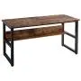 IRONCK Computer Desk 55'' with Bookshelf, Office Desk, Writing Desk, Wood and Metal Frame, Industrial Style, Study Table Workstation for Home Office Furniture IRONCK Computer Desk 55'' with Bookshelf, Office Desk, Writing Desk, Wood and Metal Frame, Industrial Style, Study Table Workstation for Home Office Furniture