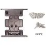 Drfeify RC Gearbox Bottom Plate, Metal Gearbox Bottom Plate Available for AXIAL SCX10 / TFL Carframe RC Accessories Drfeify RC Gearbox Bottom Plate, Metal Gearbox Bottom Plate Available for AXIAL SCX10 / TFL Carframe RC Accessories