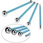 COMIART 4PCS Set Ball Sphere Stylus Clay Pottery Ceramics Doll Sculpting Modeling Tools