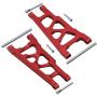 Hobbypark 4PCS Aluminum Suspension Arms Front & Rear for RC Traxxas 1/10 Slash 4x4 XO-1 Upgrade Parts Option Hop-ups Replacement of 3655x