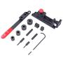 Yonntech Manual Mounting Mini Universal Bending Bender Forms Wire Flat Metal Tubing Pipe Tube Clamp Hook Coil Hardened Tool Bending Machine