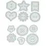 CXV Metal Cutting Dies, Button Shape Metal Cutting Dies Scrapbooking Stencils DIY Album Paper Card Decor for DIY Scrapbook Card Making Supplies CXV Metal Cutting Dies, Button Shape Metal Cutting Dies Scrapbooking Stencils DIY Album Paper Card Decor for DIY Scrapbook Card Making Supplies