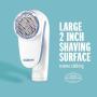 Conair Battery Operated Fabric Defuzzer/Shaver, White, Regular