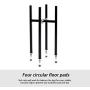 Befano Metal Plant Stand 8 inch - 12 inch Adjustable Modern Plant Stand for Indoor Outdoor Flower Pot Stand, Black
