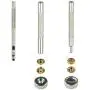 160 Sets Snap Fasteners Durable Metal Snap Button Kit Tool Press Studs with Base & Fixing Tool for Overalls Backpacks Belts Leather Craft-12.5mm in Diameter 160 Sets Snap Fasteners Durable Metal Snap Button Kit Tool Press Studs with Base & Fixing Tool for Overalls Backpacks Belts Leather Craft-12.5mm in Diameter