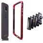 Moto Z4 Case Bumper,Compatible Moto Mods Dngn Luxury [Aluminum Metal Frame Cover] [4 Corner TPU Shockproof] for Motorola Moto Z4/z4 Play (Red)