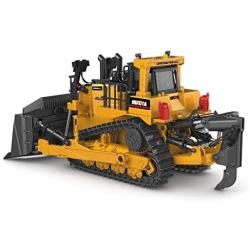 Fisca 1/50 Diecast Bulldozer Model Metal Construction Vehicle Toy