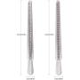 DoGeek Ring Sizer Measuring Tool Set Metal Ring Sizers Stainless Steel Ring Gauges Finger Sizer & Ring Mandrel Aluminuml (Size 1-13), 27 Pcs (Ring Sizer Set)