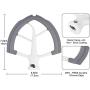 Flex Edge Beater for KitchenAid Bowl-Lift Stand Mixer - 6 Quart Flat Beater Paddle with Flexible Silicone Edges