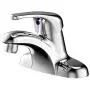 ENZO RODI 4 inch Bathroom Faucet Chrome, Full-Metal Single Handle 3 Holes Centerset Bathroom Sink Faucet Without Drain Assembly, Vanity Basin Tap Mixer, ERF1214255CP-10