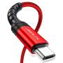 Micro USB Cable Android Charger, JSAUX (2-Pack 6.6FT) Micro USB Android Charger Cable Nylon Braided Cord Compatible with Galaxy S7 S6 J7 Edge Note 5, Kindle. MP3 and More-Red