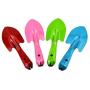 Annymall Metal Garden Mini Round Shovel Set, Flower Soil Planting Digging Transplanting Miniature Planting Succulent Indoor Outdoor Care Tools - Best Gardening Gift for Teens, Women, Men (4 Pieces)
