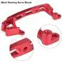 VGEBY RC Servo Mount, Exquisite CNC Machined Metal 1:10 Scale Remote Control Crawler Steering Servo Mount RC Spare Upgrade Part Accessory Fit for Axial SCX10 II 90046 90047 scx205 1/10 RC Car VGEBY RC Servo Mount, Exquisite CNC Machined Metal 1:10 Scale Remote Control Crawler Steering Servo Mount RC Spare Upgrade Part Accessory Fit for Axial SCX10 II 90046 90047 scx205 1/10 RC Car
