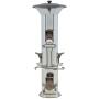 More Birds Bird Feeder with 2 lb Bird Seed Capacity, Harmony Songbird Feeder with Six Feeding Ports
