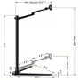 Viozon Tablet Floor Stand, Holder for iPad,Applicable to 4.5-13 inches Smart Phone and Tablet Such as iPad, iPhone X, iPad Pro,iPad Mini, iPad Air 1-2 / iPad 2-4 (Black) Viozon Tablet Floor Stand, Holder for iPad,Applicable to 4.5-13 inches Smart Phone and Tablet Such as iPad, iPhone X, iPad Pro,iPad Mini, iPad Air 1-2 / iPad 2-4 (Black)