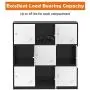 Bonnlo Metal Locker Storage Cabinet Office Lockers for Employees Kids Break Room Dormitory Steel Organizer with 9 Doors & Keys Bonnlo Metal Locker Storage Cabinet Office Lockers for Employees Kids Break Room Dormitory Steel Organizer with 9 Doors & Keys