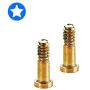 MMOBIEL 10 x Bottom Pentalobe Dock Screws Compatible with iPhone SE 2020/8/8 Plus/7/7 Plus/6S/6S Plus/6/6 Plus/5S/5 (Gold)