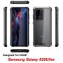 Schnail Saviour Series Samsung Galaxy S20 Ultra Clear Case, [Metal Frame Bumper] [Military Grade Drop Tested] [Slim Fit] Protective Rugged Cover - Gray/Black