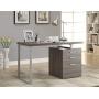 Coaster Home Furniture Brennan 3-Drawer Reversible set up Office Desk | Weathered Grey