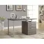Coaster Home Furniture Brennan 3-Drawer Reversible set up Office Desk | Weathered Grey Coaster Home Furniture Brennan 3-Drawer Reversible set up Office Desk | Weathered Grey