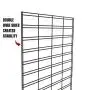 Econoco - Panel Slat Grid Display – Metal Slat Grid for Any Retail Display, 2’ Width x 6’ Height, 3 Grids Per Carton (Black) Econoco - Panel Slat Grid Display – Metal Slat Grid for Any Retail Display, 2’ Width x 6’ Height, 3 Grids Per Carton (Black)