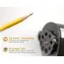 Bostitch Metal Antimicrobial Manual Pencil Sharpener, Black (MPS1-BLK) Bostitch Metal Antimicrobial Manual Pencil Sharpener, Black (MPS1-BLK)