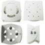 Adjustable Weatherproof Outdoor Metal Wall Mount for Ring Spotlight Cam Wired - White (1 Pack)