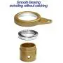Mofeez Flagpole Rotating Rings,360 Degree Anti-Wrap Flag Mounting Rings with Bearings for 7/10”-1” Diameter Flag Pole Tangle Free (Pack of 2-Gold) Mofeez Flagpole Rotating Rings,360 Degree Anti-Wrap Flag Mounting Rings with Bearings for 7/10”-1” Diameter Flag Pole Tangle Free (Pack of 2-Gold)