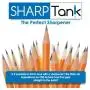 SharpTank - Portable Pencil Sharpener (Metallic Plum) - Compact & Quiet Classroom Sharpener That Gets Straight to The Point!