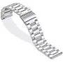 Kartice Bands Compatible with Samsung Galaxy Watch 3 41mm Bands Active 2 44mm 40mm Bands 20mm Solid Stainless Steel Metal Band for Galaxy Active 2 Bands Men Women (Silver)
